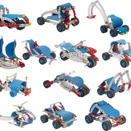 cloudtech Enginero Metal Mechanical Kit toys for Kids | Level 2 | 152pcs-picture-22