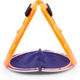 zokato Funny Catch Shot Throw & Catch Ball Game Toy Catcher Gloves(BLUE0 image 4