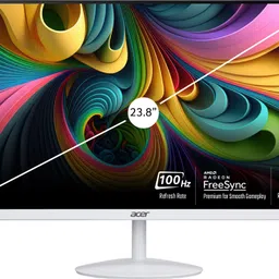 Acer 60.45 cm (23.8 inch) Full HD LED Backlit IPS Panel with Blue Light Shield, Low Dimming, Comfy View, Eco Display, 2X1W Inbuilt Speakers, Wall Mountable Ultra Thin Monitor (SA242Y)-image-36