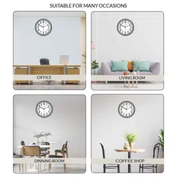 random Plastic 12 Inch Wall Clock image 5