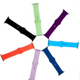 BLACK LOVIES SOFT SILICON SMARTWATCH BELT FOR T800 ULTRA 44 mm Silicone Watch Strap-picture-20