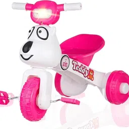 odelee Teddy Baby Musical Pedal Tricycle With Front Light For Boys & Girls 1To3Years-picture-17