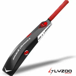 lyzoo Smasher Hard PVCFull Size Plastic Cricket Bat first Grade Heavy Duty Plastic Bat PVC/Plastic Cricket Bat For 15+ Yrs image 2