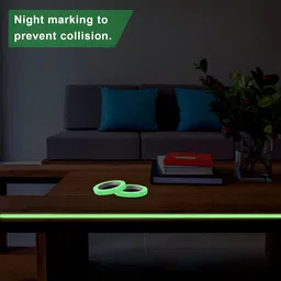 bellveen Luminious Adhesive Tape Dispenser Glow in Dark Anti Slip Tape (Manual) image 4