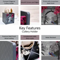 home sparkle Empty Cutlery Holder Case image 3