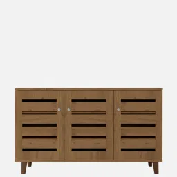 mintwud from pepperfry Attic Horizon Shoe Cabinet In Vloga Oak Finish image 4