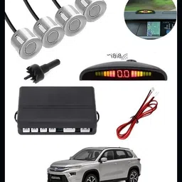 peeps store Car Premium 4 Silver Reverse Parking Sensor-AP25B319 Car Premium 4 Silver Reverse Parking Sensor-AP25B319 Parking Sensor-picture-34