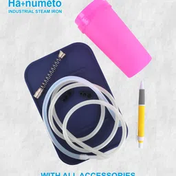 hanumeto Electric with 3.5L Movable Water Tank and with Teflon Shoe 1600 W Garment Steamer image 2