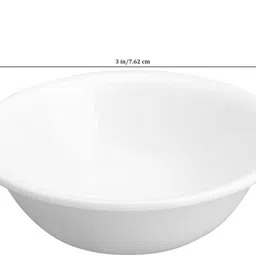 neena crockeries Plastic Sauce Bowl Acrylic PVC Free Unbreakable Food Grade Round Dip image 2