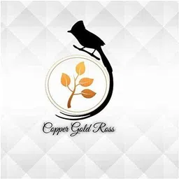 copper gold ross 21 inch Brass, Wooden Hookah image 4