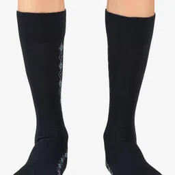 Bodycare Men Pack of 3 Patterned Moisture Wicking Calf Length Socks image 2