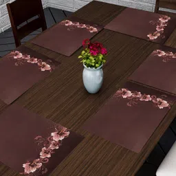 loomantha Rectangular Pack of 6 Table Placemat-picture-22