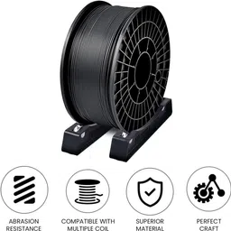 elephantboat 3D Printer Filament Spool Holder Set Fits All Spool Sizes and Filament Types 3D Printer image 4