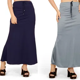 Woo THiNG saree Shapewear Combo Petticoats Lycra Blend Petticoat-image-6