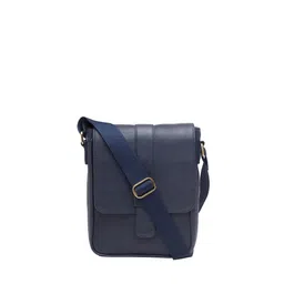 tohl Men Navy Blue Textured Messenger Bag-picture-39