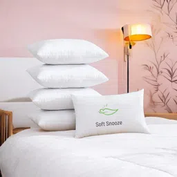 soft snooze Microfibre Sleeping Pillow Pack of 5 Solid Luxury-picture-23