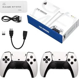 NISAR CREATION U9 4k Ultra HD Game stick With 2 PS5 Wireless Controller Gaming Accessory Kit-picture-22
