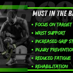 harcos Wrist Supporter for Gym Premium 100 % Genuine Leather Weightlifting wrap Straps Wrist Support image 4