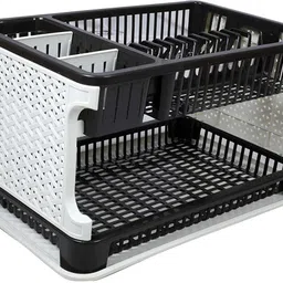 Dish Drainer Kitchen Rack Kitchen Organiser Rack Utensil Kitchen Rack Plastic-image-12