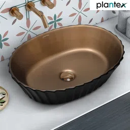 plantex Designer Ceramic Basin/Table Top Wash Basin for Bathroom/Wash Basin for Home Counter Top-picture-13