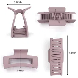 Softwrap Women Set of 2 Claw Clip image 3