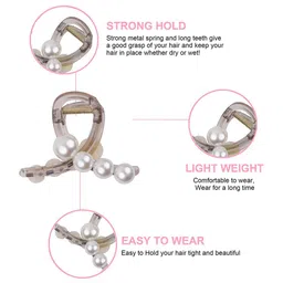 Xivir Set of 2 Embellished Claw Clip image 4