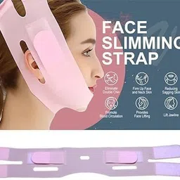kmotid Silicon V Shape Face Shaper Men&Women Face Lifting Facial Anti Wrinkle Face BeltFace Shaping Mask image 3