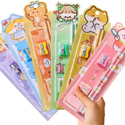 wobbox Stationery Return Gift for Kids Birthday, Mix Stationery Pencil Set for Gifting Pencil-picture-28