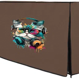 JM Homefurnishings Padded Cover, Dust Cover, etc. for 55 inch Computer Monitor, TV, LCD Monitor, etc. - LEDPBeigeJJ0255IN-picture-19