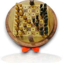 marudhar arts Premium Handcrafted Wooden Chess Set - The Royal Court Edition 8 cm Chess Board-picture-10