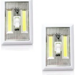 modone Super Bright COB LED Cordless Switch Light, Tap Light, Battery Operated 2 hrs Lantern Emergency Light image 1