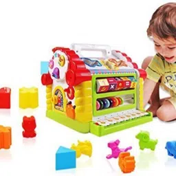 smartcraft Colorful and Attractive Funny Cottage Educational Toy, Learning House image 2