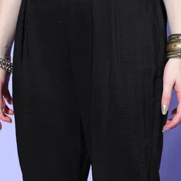 Inddus Bandhani Printed Kurta With Trousers & Dupatta image 3