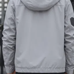 futse peno Men Solid Casual Jacket image 4