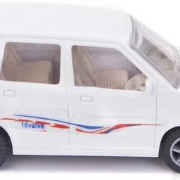 play haven Wagon-R Car For Kids,White (colour May Vary) image 3