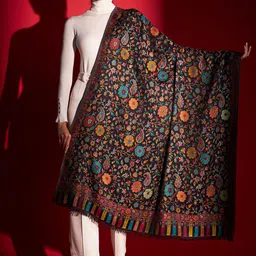 Zamour Floral Printed Kani Shawl-picture-35