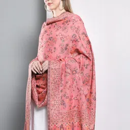 Zamour Women Kani Woven-Design Woolen Shawl image 2