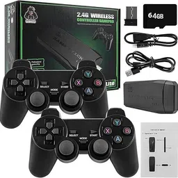 Clubics Wireless Video Game - 2.4G Gaming Controller with Game Stick Limited Edition image 1