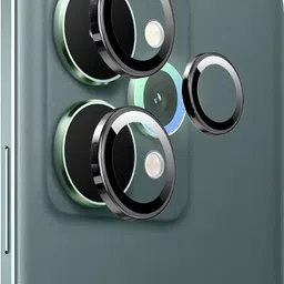 CASELIA Back Camera Lens Ring Guard Protector for Realme 15 Pro 5G, Black Camera Ring For realme 15 Pro image 1