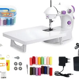 betzila Portable Mini Sewing Machine with Table for Home Silai Tailor Machines & Accessories Manual Sewing Machine ( Built-in Stitches 30) Manual Sewing Machine-picture-14