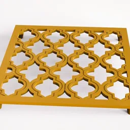 al zayan handicrafts Trivet Gold, Powder coating, Shiny Trivet-picture-24