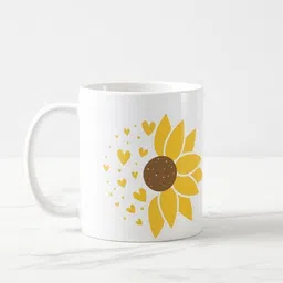 SUNFLOWER MUG Ceramic Coffee Mug-image-53
