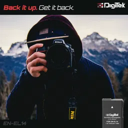 digitek ENEL 14 Plus Rechargeablepacks for Nikon Digital Camera & Digital CamcordersBattery image 5