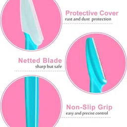 cezliar Women Soft Glide Eyebrow Shaping Razor, Women image 4