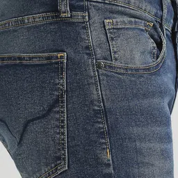 pepe jeans Men Slim Mid Rise Blue Jeans image 4