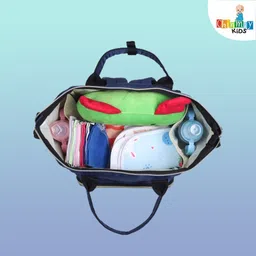 chinmay kids Diaper Bag Printed Waterproof Multifunctional Travel Backpack For New Born Backpack Diaper Bag image 3