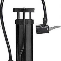 pfutsero Foot Activated Floor Pump with Gauge Cycle Air Pump Mini Portable(80PSI) Bicycle, Car, Ball, Football Pump Pump image 1