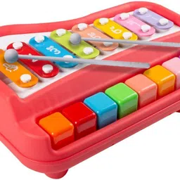 hgamy 2 in 1 Big Xylophone and Piano Toy image 2