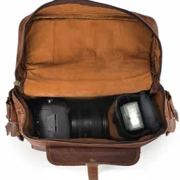 Mahetri Real Leather Camera Bag Camera Bag image 4