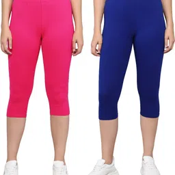 ngt Women Pink, Blue Capri-picture-45